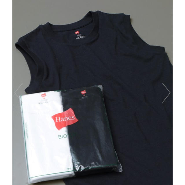 新品未使用 Hanes Sleeveless T-Shirts 2colorレディース