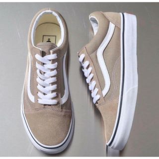 VANS - バンズ オールドスクール ベージュの通販 by DiV shop