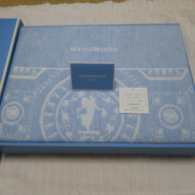 WEDGWOOD(ウェッジウッド)の新品未使用ウェッジウッドタオルケット キッズ/ベビー/マタニティの寝具/家具(タオルケット)の商品写真