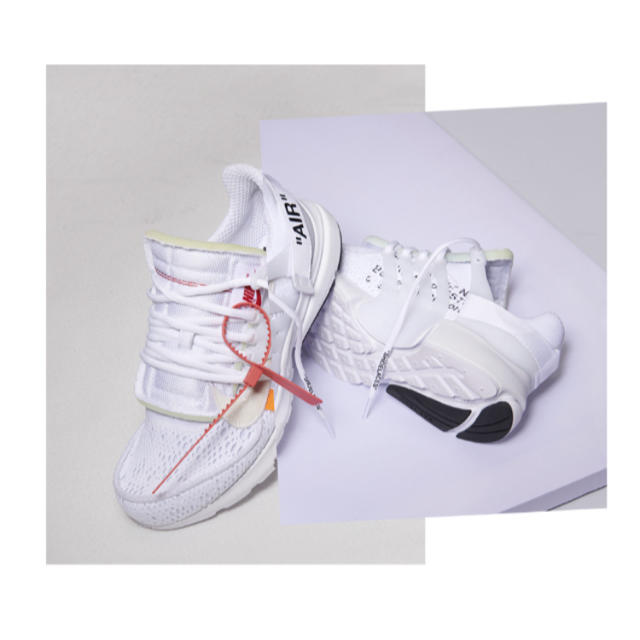 人気No.1】 OFF-WHITE - 27cm 10 THE PRESTO AIR off-white Nike ...