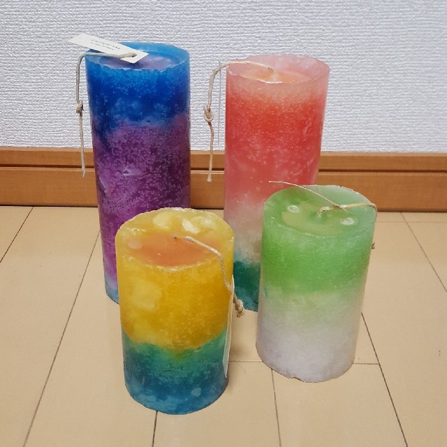 candle june(キャンドルジュン)の〔みいさま専用〕キャンドルジュン　キャンドル　4本セット〔未使用品〕 コスメ/美容のリラクゼーション(キャンドル)の商品写真