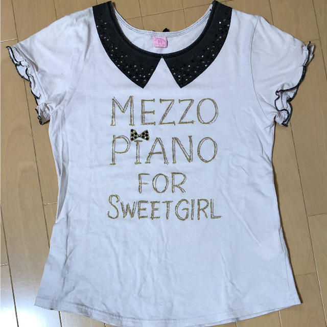 mezzo piano(メゾピアノ)の夏物最終セール★メゾピアノ 160 キッズ/ベビー/マタニティのキッズ服女の子用(90cm~)(Tシャツ/カットソー)の商品写真