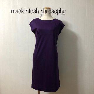 マッキントッシュフィロソフィー(MACKINTOSH PHILOSOPHY)のMacintosh philosophy36 ワンピース(ひざ丈ワンピース)