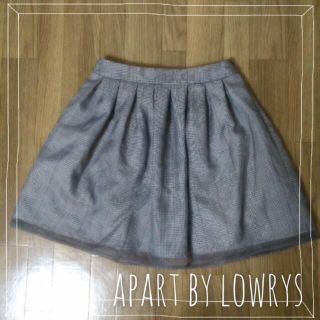 アパートバイローリーズ(apart by lowrys)のapart by lowrys＊スカート(ミニスカート)