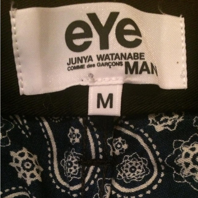 待望☆】 eYe JUNYA WATANABE MAN ハーフパンツ 紺 黒 M 16ss ショート