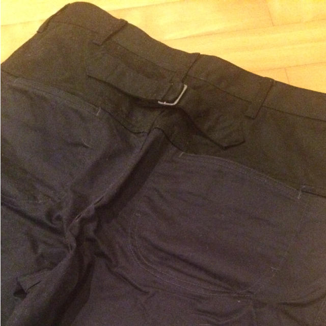 待望☆】 eYe JUNYA WATANABE MAN ハーフパンツ 紺 黒 M 16ss ショート
