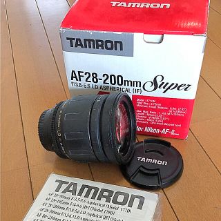 TAMRON/AF 28-200mm F3.8-5.6 Aspherical ⑤