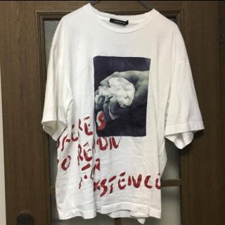 ラフシモンズ(RAF SIMONS)のalmostblack fan別注カットソー(Tシャツ/カットソー(半袖/袖なし))