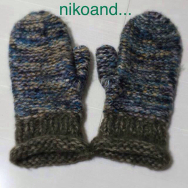 niko and...(ニコアンド)の新品未使用 ニコアンド 手袋 ミトン レディースのファッション小物(手袋)の商品写真