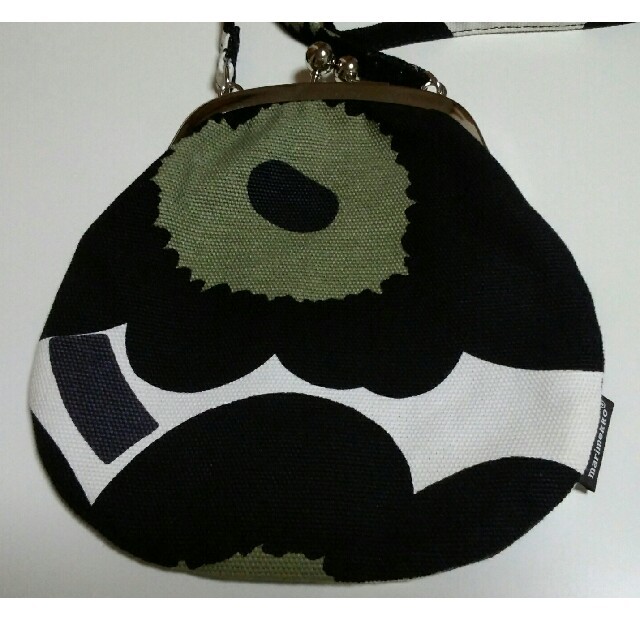 marimekko(マリメッコ)のmarimekko マリメッコ がま口 ショルダー バッグ  レディースのバッグ(ショルダーバッグ)の商品写真