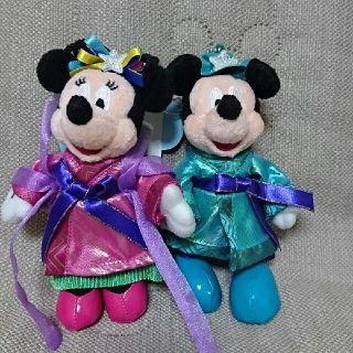 ディズニー(Disney)の新品 七夕ディズニー ミキミニぬいば(ぬいぐるみ)