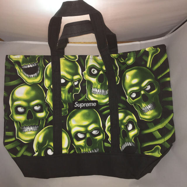 Supreme Skull Pile Denim Tote bag スカルデニムトートバッグ