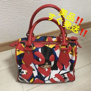 ヴィヴィアンウエストウッド(Vivienne Westwood)のvivienne westwood ミニボストンバッグ マルチカラー(ボストンバッグ)