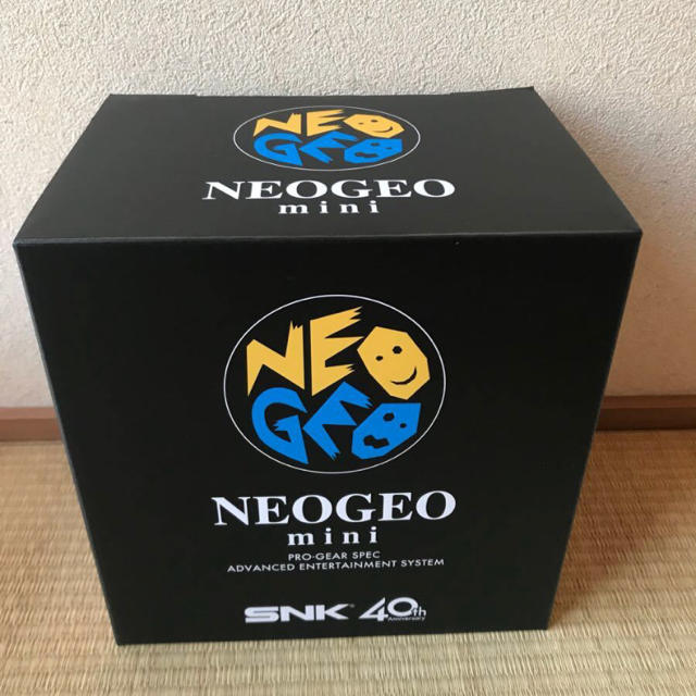 ★新品 SNK NEOGEO mini ネオジオ ミニ　40周年記念★