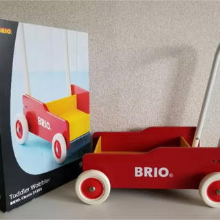 ビオレ(Biore)の手押し BRIO ブリオ 木製 おもちゃ 歩行器(手押し車/カタカタ)