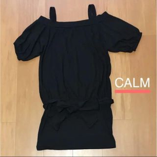 カーム(CALM)のCALM♡オフショルワンピ(ミニワンピース)