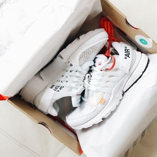 オフホワイト(OFF-WHITE)の27cm 新品THE TEN OFF WHITE NIKE AIR PRESTO(スニーカー)