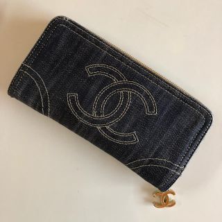 シャネル(CHANEL)のシャネル ✨ デニム 財布  CHANEL 正規品 コインケース カードケース(財布)