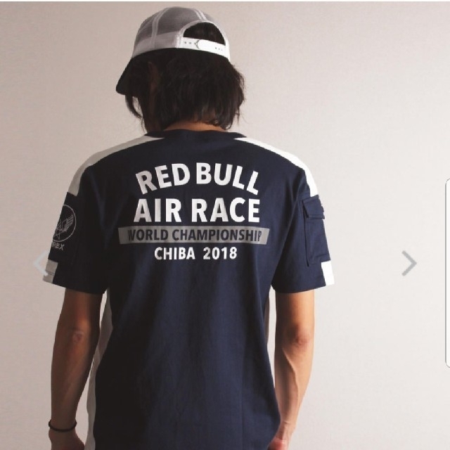 AVIREX(アヴィレックス)のAVlREX　レッドブルエアレース千葉限定Tシャツ メンズのトップス(Tシャツ/カットソー(半袖/袖なし))の商品写真