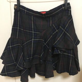 ヴィヴィアンウエストウッド(Vivienne Westwood)のvivienne westwood  アシンメトリースカート(ミニスカート)