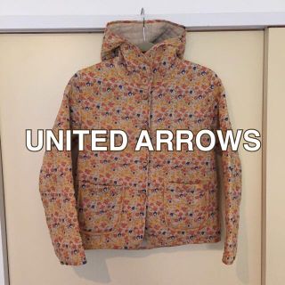 ユナイテッドアローズ(UNITED ARROWS)のアローズ♡キルティング花柄ジャケット(パーカー)