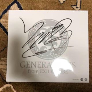 ジェネレーションズ(GENERATIONS)のGENERATIONS 中務裕太 サイン(国内アーティスト)