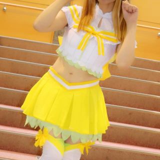 【美品】コスプレ衣装 ラブライブ!サンシャイン‼︎ 恋アク 花丸 Sサイズ