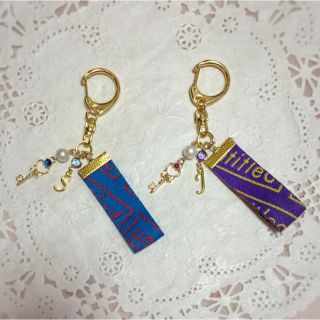 Jin☆S.K様専用「Five starの絆」ハンドメイド キーホルダー いちご(キーホルダー/ストラップ)