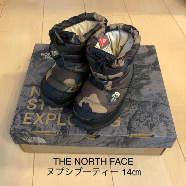 THE NORTH FACE(ザノースフェイス)のノースフェイスTHE NORTH FACE ヌプシブーティー 14㎝  キッズ/ベビー/マタニティのベビー靴/シューズ(~14cm)(ブーツ)の商品写真