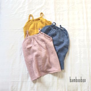 amiri様専用   ガーゼキャミソールワンピース キッズ(ワンピース)