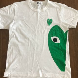 コムデギャルソン(COMME des GARCONS)のPlay ギャルソン グリーンハートtシャツ(Tシャツ(半袖/袖なし))