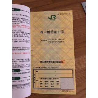 JR東日本乗車割引券 20%割引(鉄道乗車券)