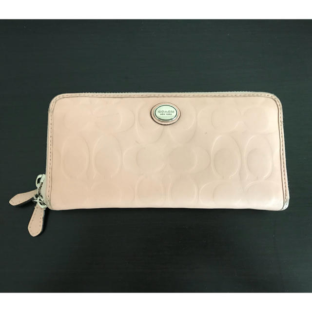 COACH(コーチ)の【値下げ】コーチ coach 長財布 中古品 メンズのファッション小物(長財布)の商品写真