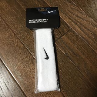 ナイキ(NIKE)のバンダナ  ナイキ 白  ヘアバンド テニス ハチマキ (その他)