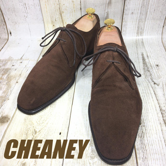 Cheaney チーニー スエード プレーン UK7H 26cm