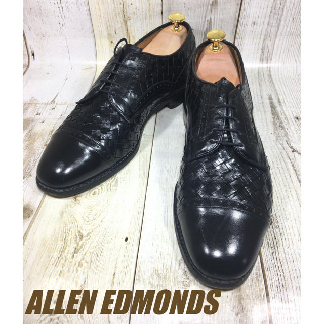 アウトソール縦305cmワイズAllen Edmonds アレンエドモンズ WOVEN US9 27cm