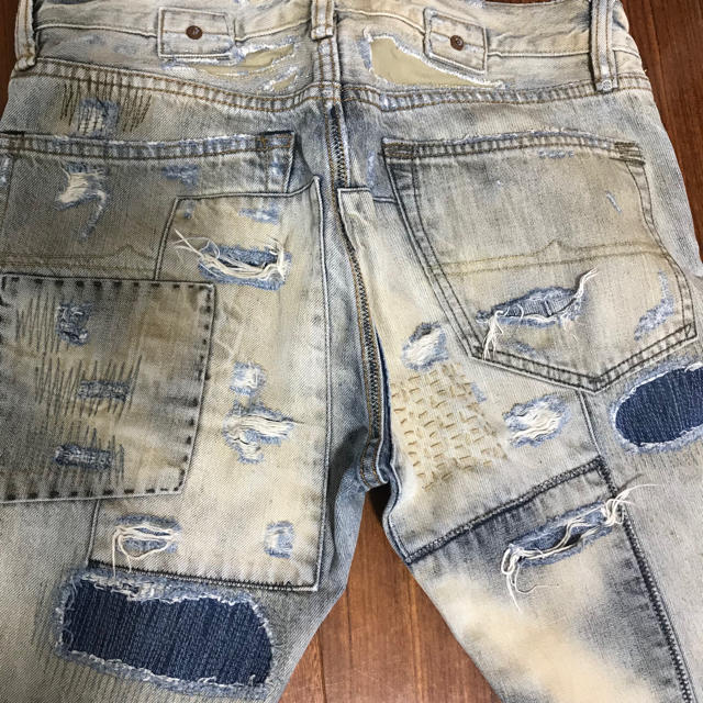 Denim & Supply Ralph Lauren(デニムアンドサプライラルフローレン)のDenim&Supply ラルフローレン 引地モデル BONDS&PEACE メンズのパンツ(デニム/ジーンズ)の商品写真