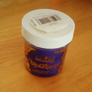 ユニフ(UNIF)のdirections lilac 青紫色 マニパニ ヘアカラー剤(カラーリング剤)