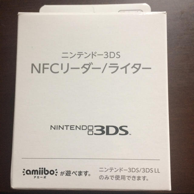 ニンテンドー3DS(ニンテンドー3DS)の任天堂 3DS NFCリーダー ライダー エンタメ/ホビーのゲームソフト/ゲーム機本体(その他)の商品写真