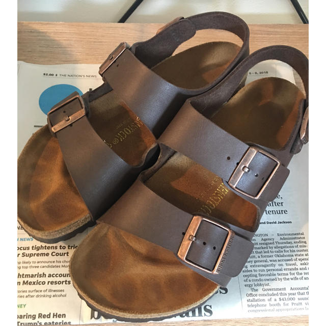 BIRKENSTOCK(ビルケンシュトック)のビルケンシュトック  ミラノ 26.0  濃茶 メンズの靴/シューズ(サンダル)の商品写真