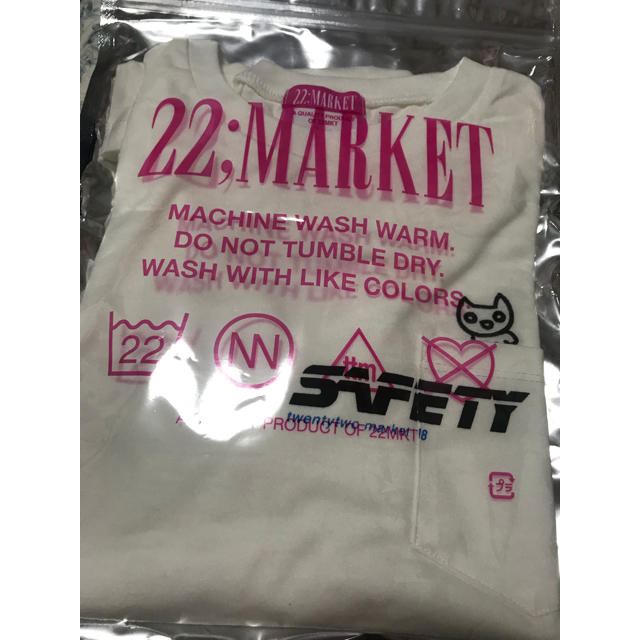 AKB48(エーケービーフォーティーエイト)の22market🌴🍉あほ猫Tシャツ レディースのトップス(Tシャツ(半袖/袖なし))の商品写真