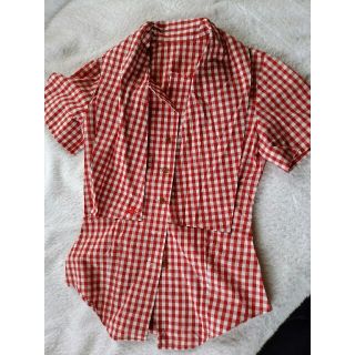 ヴィヴィアンウエストウッド(Vivienne Westwood)のVivienne Westwood RED LABEL コットンブラウス(シャツ/ブラウス(半袖/袖なし))