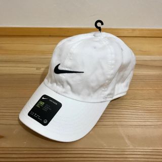 ナイキ(NIKE)のNIKE ローキャップ ホワイト 白(キャップ)