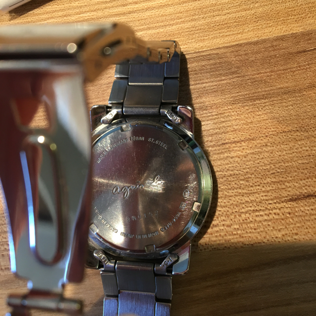 agnes b.(アニエスベー)のagnes b. 腕時計(ワインレッド) レディースのファッション小物(腕時計)の商品写真