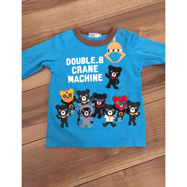 DOUBLE.B(ダブルビー)のダブルビー ミキハウス 90 キッズ/ベビー/マタニティのキッズ服男の子用(90cm~)(Tシャツ/カットソー)の商品写真