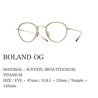 アヤメ(Ayame)のoliver peoples boland og(サングラス/メガネ)