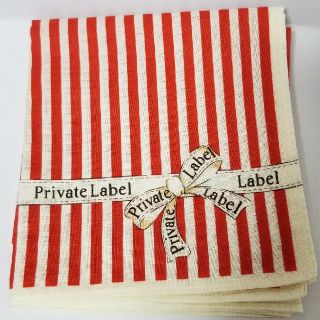 プライベートレーベル(PRIVATE LABEL)のプライベートレーベル ハンカチ《新品未使用品》(ハンカチ)