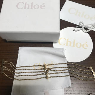 クロエ(Chloe)のchloe ブレスレット 美品 LIGHT GOLD(ブレスレット/バングル)