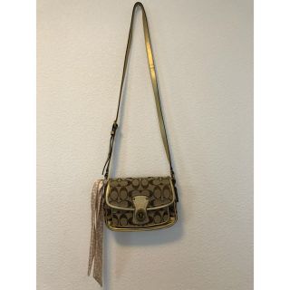 コーチ(COACH)の《美品》コーチ ショルダーバッグ　（最終値下げ）(ショルダーバッグ)