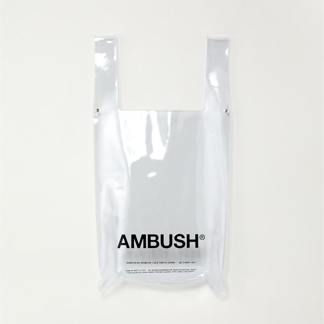 ambush  クリアバックトートバッグ